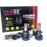 Femex Toyota Corolla E12 2001-2007 Kısa Far LED Cosmo Plus - Beyaz