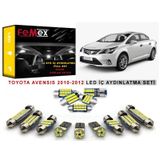 Femex Toyota Uyumlu Avensi 2010-2012 Led İç Aydınlatma Ampul Seti Femex Parlak