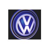 Femex Volkswagen Mesafe Sensörlü Pilli Yapıştırmalı Kapı Altı Led Logo