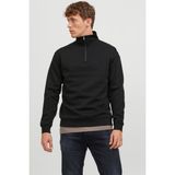 Feminist Siyah Jack & Jones Jjebradley Half Zip Erkek Sweatshirt 12250747 77724K12250747.01