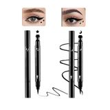 Femmelogy Çift Uçlu Kalıcı Eyeliner Seti | Yıldız ve Ay Damgalı Pratik Makyaj Kalemi 2'li