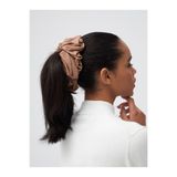 Femple Modest Bambu Fitilli Saç Tokası | Renk: Sıcak Vizon | Scrunchie