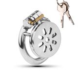 Femstar Metal Flat Sissy Chastity Cage Bekaret Kafesi Penis Kilidi (METAL)