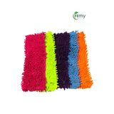 Femy 5 Adet Makarna Mop Mikrofiber Yedek Paspas Temizlik Bezleri Standart Tüm Modellere Uygun 40 cm