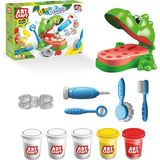Fen Oyuncak Art Craft Dino Dişçi Bebek Oyun Hamuru Seti +3 Yaş 1 Adet