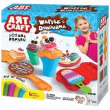 Fen Toys 03556 200 gr Waffle-Dondurma Oyun Hamuru Seti