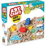 Fen Toys 03678 500 gr Artstand Numaralar Kum Oyun Hamuru