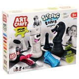 Fen Toys 03732 Satranç 400 gr Oyun Hamur Seti