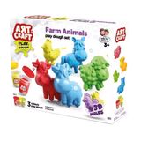 Fen Toys 03993 Art Craft Çiftlik Hayvanları 168 GR Oyun Hamur Set