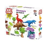 Fen Toys 03996 Art Craft Dinozorlar 168 gr Oyun Hamur Set