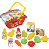 Fen Toys Dede Oyuncak 01377 Candy Küçük Market Sepeti Aksesuarlı 14 Parça