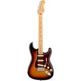 Fender 0113902700 American Professional Iı Stratocaster Elektro Gitar (3-Color Sunburst) | V-Mod Iı Single-Coil Manyetikler Akçaağaç Klavye ve Push-Push Elektronik Devre