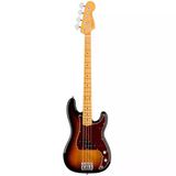 Fender 0193932700 American Professional Iı Precision Bass Gitar (3-Color Sunburst) | Efsanevi P-Bass Tonu Akçaağaç Klavye ve V-Mod Iı Split-Coil Manyetik