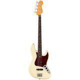 Fender 0193970705 American Professional Iı Jazz Bass Gitar (Olympic White) | Gülağacı Klavye ile Zengin Harmonikler Konforlu "slim C" Sap Profili