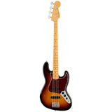 Fender 0193972700 American Professional II Jazz Bass Gitar (3-Color Sunburst) | V-Mod II Manyetikler Akçaağaç Klavye ve