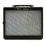 Fender 0234810000 MD20 Mini Deluxe Pilli Elektro Gitar Amfisi (Siyah) | Cep Boyu Efsane Ton Kulaklık Çıkışı ve Klasik Deluxe Görünümü