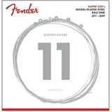 Fender 0730250408 Super 250 Nickel Plated Steel Elektro Gitar Teli (11-49) | 250M Medium Set Dolgun Tonlar ve Sert Tuşe