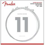 Fender 0733250408 Super Bullet Nickel Plated Steel Elektro Gitar Teli (11-49) | 3250M Bullet Uçlu Medium Set Artırılmış Sustain