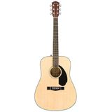 Fender 0970110021 CD-60S Dreadnought Akustik Gitar (Naturel) | Masif Ladin Kapak ile Zamanla Gelişen Ton ve "easy-To-Play" Sap