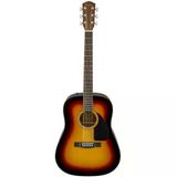 Fender 0970110532 Cd-60 Dreadnought V3 Akustik Gitar (Sunburst) | Klasik Sunburst Görünüm Zengin Ses Hacmi ve Ihlamur Arka/yanlar