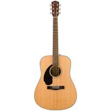 Fender 0970115021 Cd-60s Solak Dreadnought Akustik Gitar (naturel - Ceviz Klavye) | Classic Design Serisi Solak Müzisyen