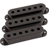 Fender 0991364000 Stratocaster Manyetik Kapağı Seti (3 Adet) - Siyah | Yedek Parça, Standart Stratocaster Uyumu