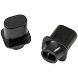 Fender 0994937000 Pure Vintage Telecaster Switch Ucu (Siyah - 2'li) | Klasik Siyah Anahtar Başlığı Yedek Parça Olarak İk