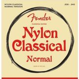Fender 100 NYLON Klasik Gitar Teli CLEAR/SILVER (yeni versiyon)