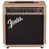 Fender 2313706900 Acoustasonic 15 Akustik Gitar Amfisi | 15 Watt Güç Mikrofon Girişi ve Chorus Efekti ile Taşınabilir Çözüm
