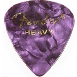 Fender 351 Premium Celluloid Picks Purple Moto Heavy - 1 Adet Pena Türkiye Menşeli