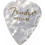 Fender 351 Premium Celluloid Picks White Moto Medium - 1 Adet Pena