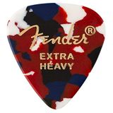 Fender 351 Shape Classic/Premium Celluloid Picks White Thin Pena