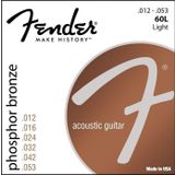 Fender 60l Phos.brnz. Akustik Gitar Tel 12-53 Fosfor Bronz