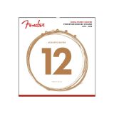 Fender® »860L DURA-TONE® COATED PHOSPHOR BRONE ACOUSTIC STRINGS« Akustik Gitar için teller - Ball End - 012/053