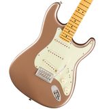 Fender Amerikan Profesyonel Klasik Stratocaster Elektro Gitar - Soluk Firemist Altın