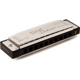 Fender Blues Deluxe Harmonica C (Do) Mızıka | 10 delikli diyatonik mızıka, yeni başlayanlar ve blues oyuncuları için ideal, duyarlı sazlıklar, zengin ton, C anahtarı