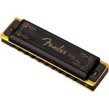 Fender Blues Deville Harmonica Do (C) Mızıka | Fosfor bronz sazlık, zengin ton, sabit ayar, kılıf içerir, acemi ve pro blues armonika, 10 delikli diyatonik