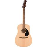 Fender California Debut Redondo Dreadnought Ceviz Klavye Naturel Akustik Gitar - Renk - Natural