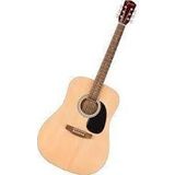 Fender California Debut Redondo Dreadnought Ceviz Klavye Naturel Akustik Gitar