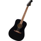 Fender California Debut Redondo Serisi Akustik Gitar, Başlangıç Gitarı, 2 Yıl Garanti, Siyah - Çok Renkli