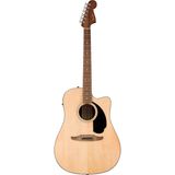 Fender California Standart Redondo CE Korkusuz Elektro-Akustik, Doğal | California Serisi akustik elektro gitar, dahili tuner ve pikap, başlangıç dostu, ücretsiz sanal dersler, doğal