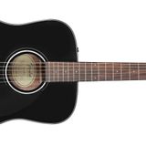 Fender Cd-60 Dread V3 Ds Black Akustik Gitar