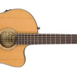 Fender CN-140SCE Nylon Thinline Natural Elektro Klasik Gitar