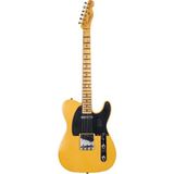 Fender Custom Shop 1952 Telecaster Super Heavy Relic Akçaağaç Klavye Aged Nocaster Blonde Elektro Gitar - standart - Çok Renkli