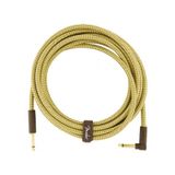 Fender Deluxe Instrument Cable Straight-Angle 15 Tweed Kablo 4.5