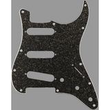 Fender Hybrid Glass Glitter Stratocaster Dark Gray Sparkle Pickguard
