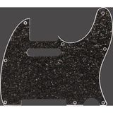 Fender Hybrid Glass Glitter Telecaster Dark Gray Sparkle Pickguard
