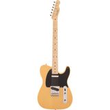 Fender Made In Japan Traditional 50S Telecaster Akçaağaç Klavye Butterscotch Blonde W/bag Elektro Gitar - standart - Çok Renkli