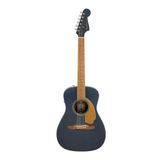 Fender Malibu Player Midnight Satin - Walnut Elektro Akustik Gitar