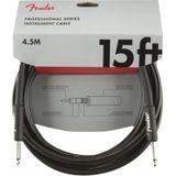 Fender Professional Inst SS 15 4.5 m Siyah Enstrüman Kablosu